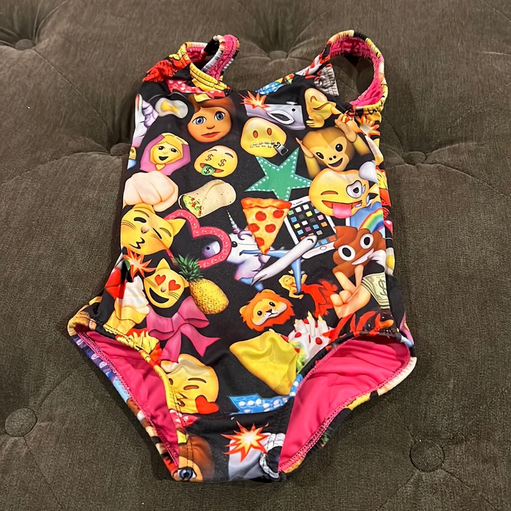 Terez emoji bathing suit size 2
